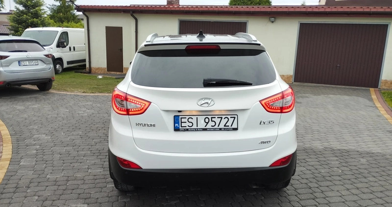 Hyundai ix35 cena 43900 przebieg: 146734, rok produkcji 2014 z Węgrów małe 191